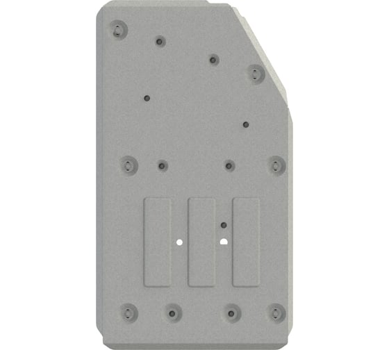 Защита топливного бака SHERIFF для VOLKSWAGEN Crafter 2017-2.0TDI MT AWD, универсальный штамповка, алюминий 4 мм, с крепежом 4440 1