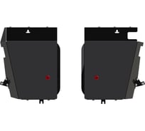 Защита топливного бака SHERIFF для GEELY Emgrand X7 2018-1.8 MT FWD/2.0 AT FWD, гнутая, сталь 1.8 мм, с крепежом 4280