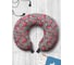 Туристическая дорожная подушка для путешествий в самолете/машине AMBESONNE падающая клубника trp_26029 1