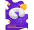 Туристическая дорожная подушка для путешествий в самолете/машине AMBESONNE туристические самолеты trp_53386 7