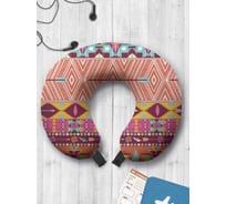 Туристическая дорожная подушка для путешествий в самолете/машине AMBESONNE восточный стиль trp_60501