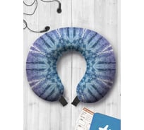 Туристическая дорожная подушка для путешествий в самолете/машине AMBESONNE тайное измерение trp_20344