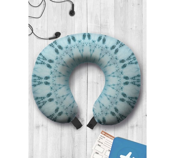 Туристическая дорожная подушка для путешествий в самолете/машине AMBESONNE история иллюзии trp_20340 1