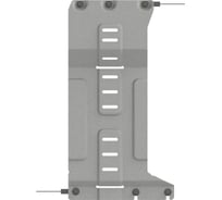 Защита КПП SHERIFF алюминий 4 мм для FORD Ranger-2015 / 2016 / 2017 / 2018 / 2019 / 2020 / 2021 / 2022-4116 V2