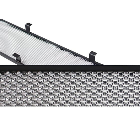 Защита радиатора ООО Депавто для Mitsubishi L200 2006-2010 chrome верх MTL200.06-10.top.chromeDP 1