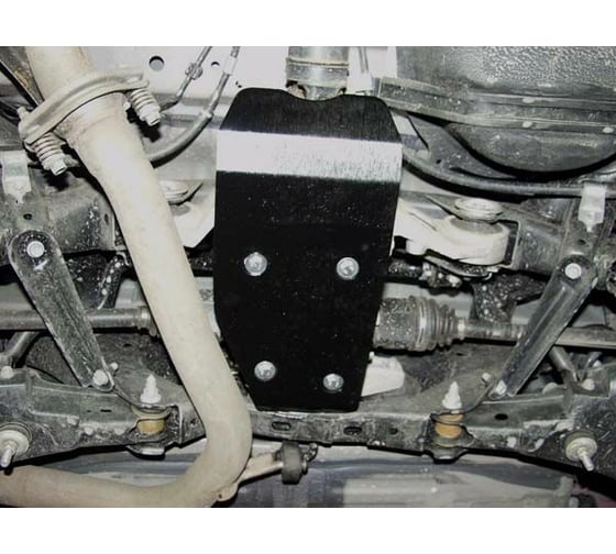 Защита редуктора SHERIFF для TOYOTA RAV 4 III 2005-2012 2.0/ 2.2, гнутая, AL 5 мм, с крепежом 0893