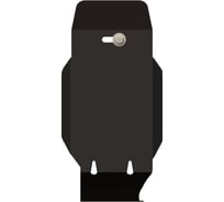 Защита редуктора SHERIFF для SUBARU Tribeca 2005-2014 3.0/ 3,6, гнутая, сталь 2.5 мм, с крепежом 0911