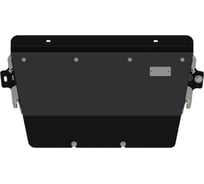 Защита радиатора SHERIFF для NISSAN Navara 0757 2005-2010 2.5/ NISSAN Navara 0757 2005-2010 2.5/ NISSAN Navara 0757 2005-2010 2.5, гнутая ,стал 1330