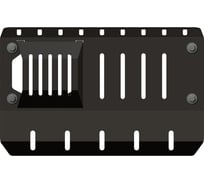 Защита редуктора SHERIFF сталь 2.5 мм, для SUZUKI Jimny редуктор переднего моста 2003/2004/2005/2006/2007/2008/2009/2010/2011/2012/2013/2014/2015 1801