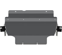 Защита радиатора SHERIFF для NISSAN Navara 0759 2010-2015 2.5/NISSAN Pathfinder 2010-2014 2.5 dCi / 3.0 dCi / 4.0, гнутая, AL 5 мм, с крепежом 1937