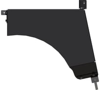 Защита адсорбера SHERIFF для GEELY Emgrand 7 2018-1.5 MT FWD/ 1.8 MT FWD/ 1.8 СVT FWD, гнутая, сталь 1.8 мм, с крепежом 4284