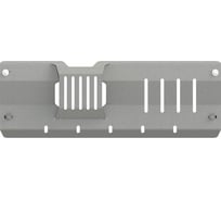 Защита заднего моста SHERIFF для SUZUKI Jimny 2019-1.5 AT, MT 4wd, гнутая, AL 4 мм, с крепежом 4037