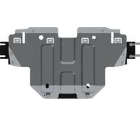 Защита радиатора SHERIFF алюминий 4 мм, для Mercedes-Benz Х-Class 2018/2019/2020/2021/2022, для RENAULT Alaskan 2017/2018/2019/2020/2021/2022 3870