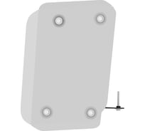 Защита редуктора SHERIFF для AUDI A 6 2019- 2.0 АТ Quattro, гнутая, AL 4 мм, с крепежом 4379