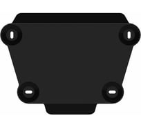 Защита редуктора SHERIFF для FORD Kuga 2013-2016 2.0TDi МТ 4wd/ 1.6 (182 л.с.) AT 4wd/ FORD Kuga 2017-2020 1.5 EcoBoost АТ 4wd, гнутая, сталь 2.0 мм, с крепежом 2 2444 V1