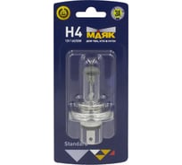 Лампа Маяк H4, 12V, 60/55W P43t, в блистере 48136