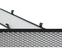 Защита радиатора ООО Депавто Honda Stepwgn 2015-2017 black верх HONSW15.top.blackDP