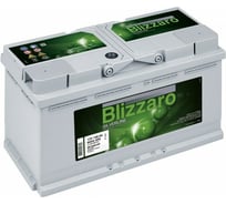 Аккумулятор BLIZZARO SILVERLINE 100R 860A, 353x175x190 450714