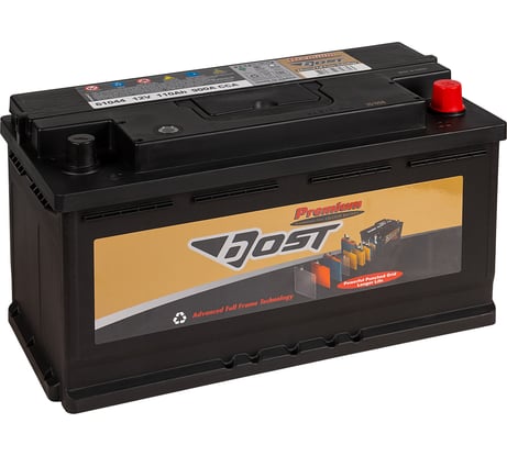 Аккумулятор BOST PREMIUM 61044 110R 900A, 353x175x190 451073
