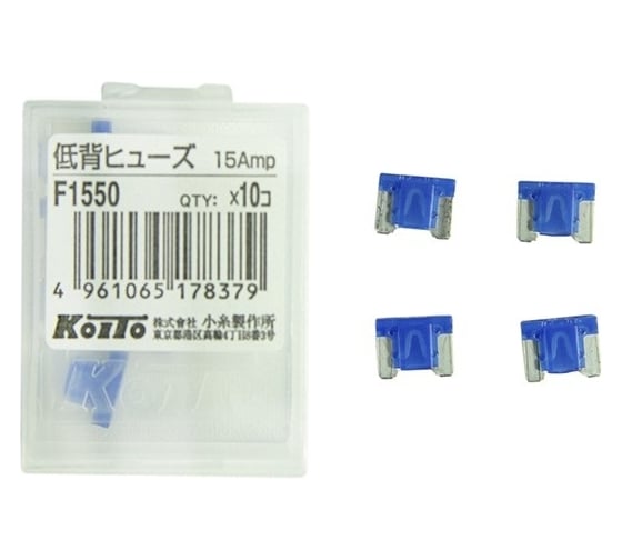 Предохранители KOITO 10 шт. F1550 18749