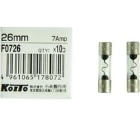 Предохранители KOITO 10 шт. F0726 7509