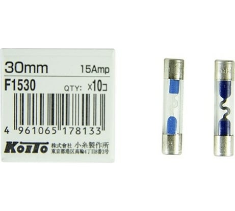 Предохранители KOITO 10 шт. F1530 7519
