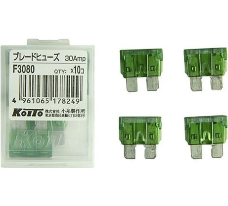 Предохранители KOITO 10 шт. F3080 6778