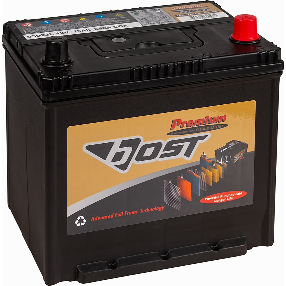 Аккумулятор BOST PREMIUM 95D23L 75R 650A, 231x172x220 451149 - выгодная ...