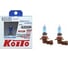 Высокотемпературная лампа KOITO Whitebeam 9006, HB4, 12 В, 55 Вт, 110 Вт, 4200 K уп. 1 шт. 0757W 117803 1