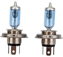 Высокотемпературная лампа KOITO Whitebeam Premium H4, 12 В, 60/55 Вт, 135/125 Вт, 4500 K, комплект 2 шт. P0744W 121021