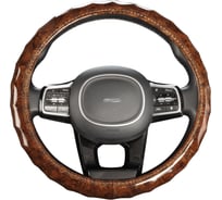 Оплетка SKYWAY Style-1 M коричневая ПВХ S01110003