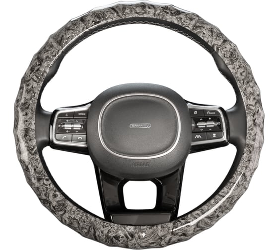 Оплетка SKYWAY Style-1 M серая ПВХ S01110002 1