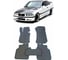 Ковры в салон автомобиля Eva Smart bmw 3 (е36) 1991 - 1998 эва сота серые c коричневой окантовкой 1039-B1A6-S 1