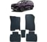 Ковры в салон автомобиля Eva Smart chery tiggo 8 pro 5мест 2020 - эва сота серые c синей окантовкой 3428-B1B2-S 1