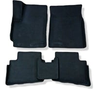 Ковры Eva Smart в салон автомобиля kia rio iv пресс борта 2017 - эва сота синие c серой окантовкой 3592-B2B1-S