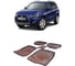 Ковры Eva Smart в салон автомобиля mitsubishi outlander xl пресс борта 2007 - 2012 эва сота красные c красной окантовкой 3896-A7A7-S 1