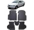 Ковры в салон автомобиля Eva Smart daewoo gentra вариант макси 3d 2004 - 2015 эва сота бежевые c красной окантовкой 3090-A1A7-S 1