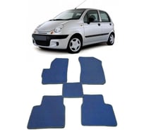 Ковры в салон автомобиля Eva Smart daewoo matiz вариант макси 3d 2000 - 2015 эва сота серые c бежевой окантовкой 3700-B1A1-S