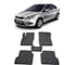 Ковры в салон автомобиля Eva Smart ford focus ii 2005 - 2011 эва сота серые c бежевой окантовкой 1193-B1A1-S 1