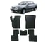 Ковры в салон автомобиля Eva Smart для geely otaka ck 2005 - 2008, эва сота, бежевые c коричневой окантовкой 2331-A1A6-S 1