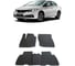 Ковры в салон автомобиля Eva Smart для honda civic ix 5дв хэтчбек 2012-2015, эва сота, серые c синей окантовкой 2506-B1B2-S 1
