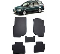 Ковры Eva Smart в салон автомобиля honda orthia l правый руль рестайлинг 1996 - 2002 эва сота бежевые c серой окантовкой 3033-A1B1-S