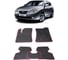 Ковры Eva Smart в салон автомобиля hyundai elantra iv 2006 - 2010 эва сота коричневые c коричневой окантовкой 1276-A6A6-S 1