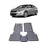 Ковры Eva Smart в салон автомобиля hyundai elantra v 2011 - 2016 эва сота бежевые c синей окантовкой 1277-A1B2-S 1