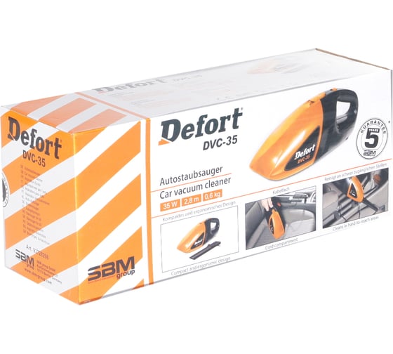 Автомобильный пылесос DEFORT DVC-35 93728298