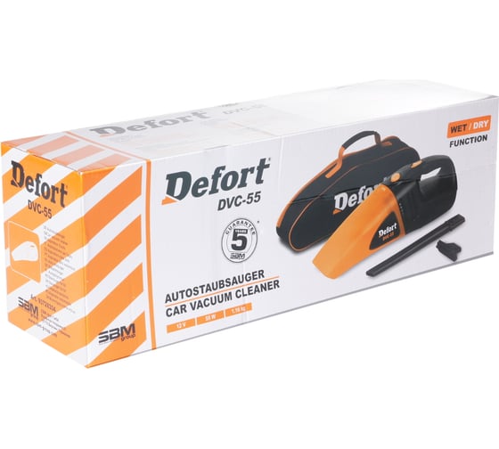 Автомобильный пылесос DEFORT DVC-55 93728304