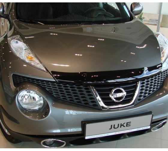 Темный дефлектор капота NISSAN JUKE 2011- Sim NLD.SNIJUK1112