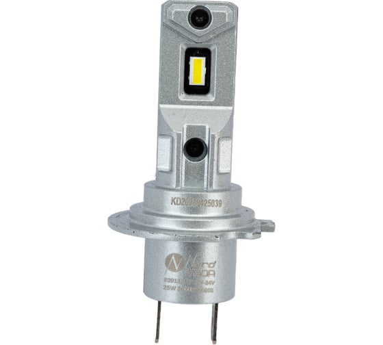 Светодиодная лампа головного света Nord-Yada Н7/H18 12-24V 25W 6000K 2000lm М6 909132
