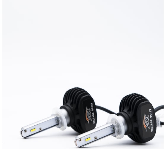 Светодиодные автолампы MYX Light S1 H27 12-24V 18W CSP 1860 6000K, 2 шт. в упаковке 103B5 MYX010327