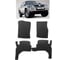 Ковры Eva Smart в салон автомобиля mitsubishi l200 lll 2003 - 2006 эва сота чёрные c красной окантовкой 2444-B5A7-S 1
